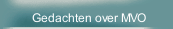 Gedachten over MVO